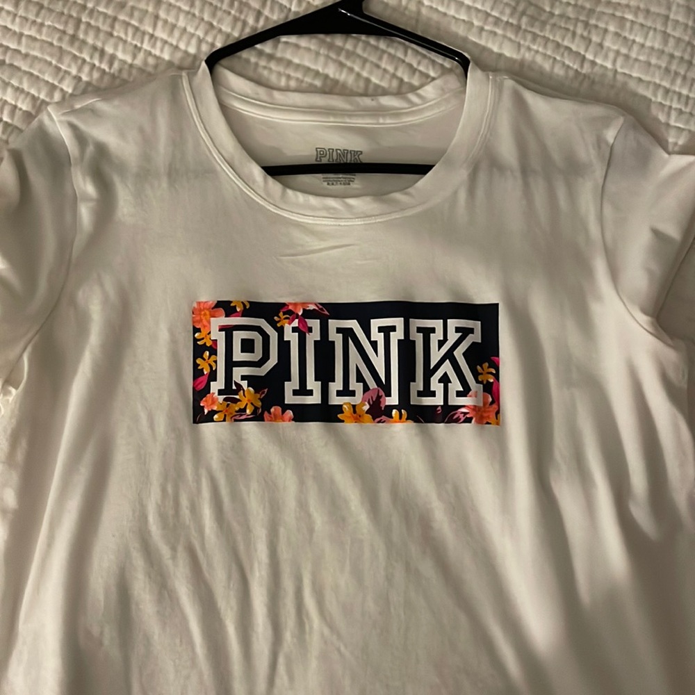 Pink top, worn once, size small